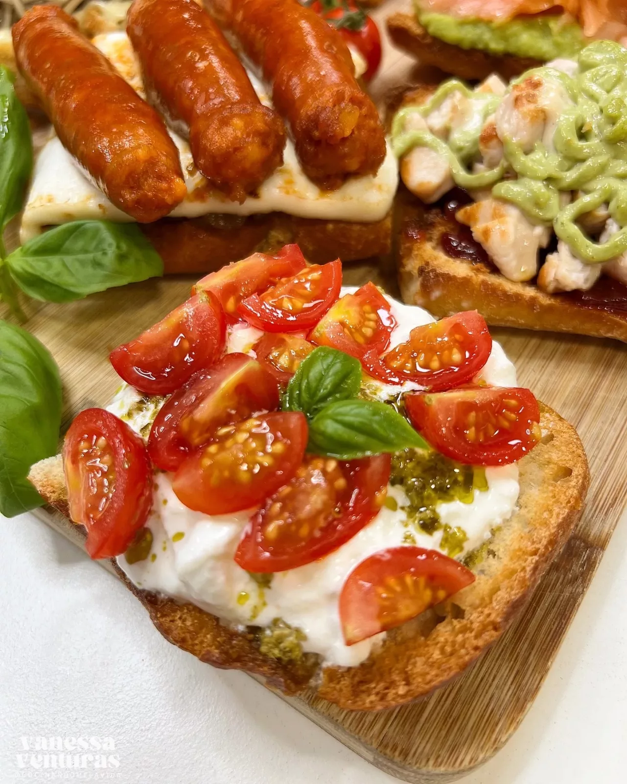 TOSTAS PARA CENAR CON AMIGOS