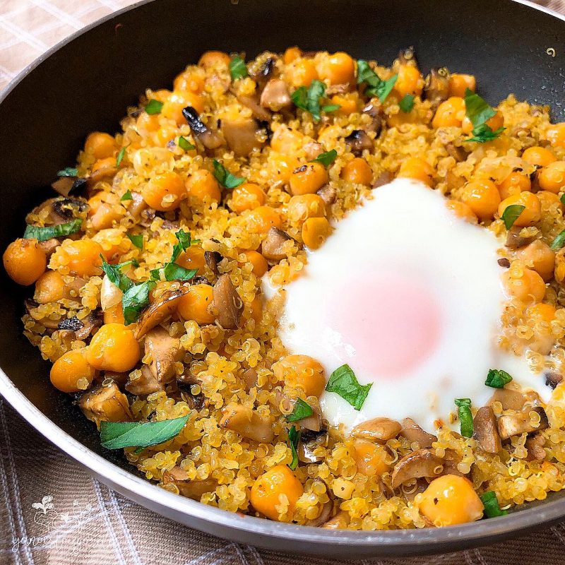 5 recetas deliciosas con garbanzos para disfrutar en familia - con quinoa
