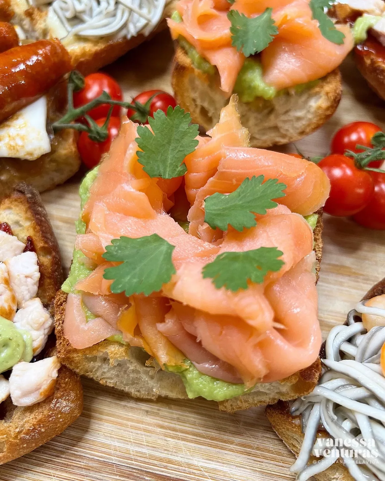 TOSTAS PARA CENAR CON AMIGOS
