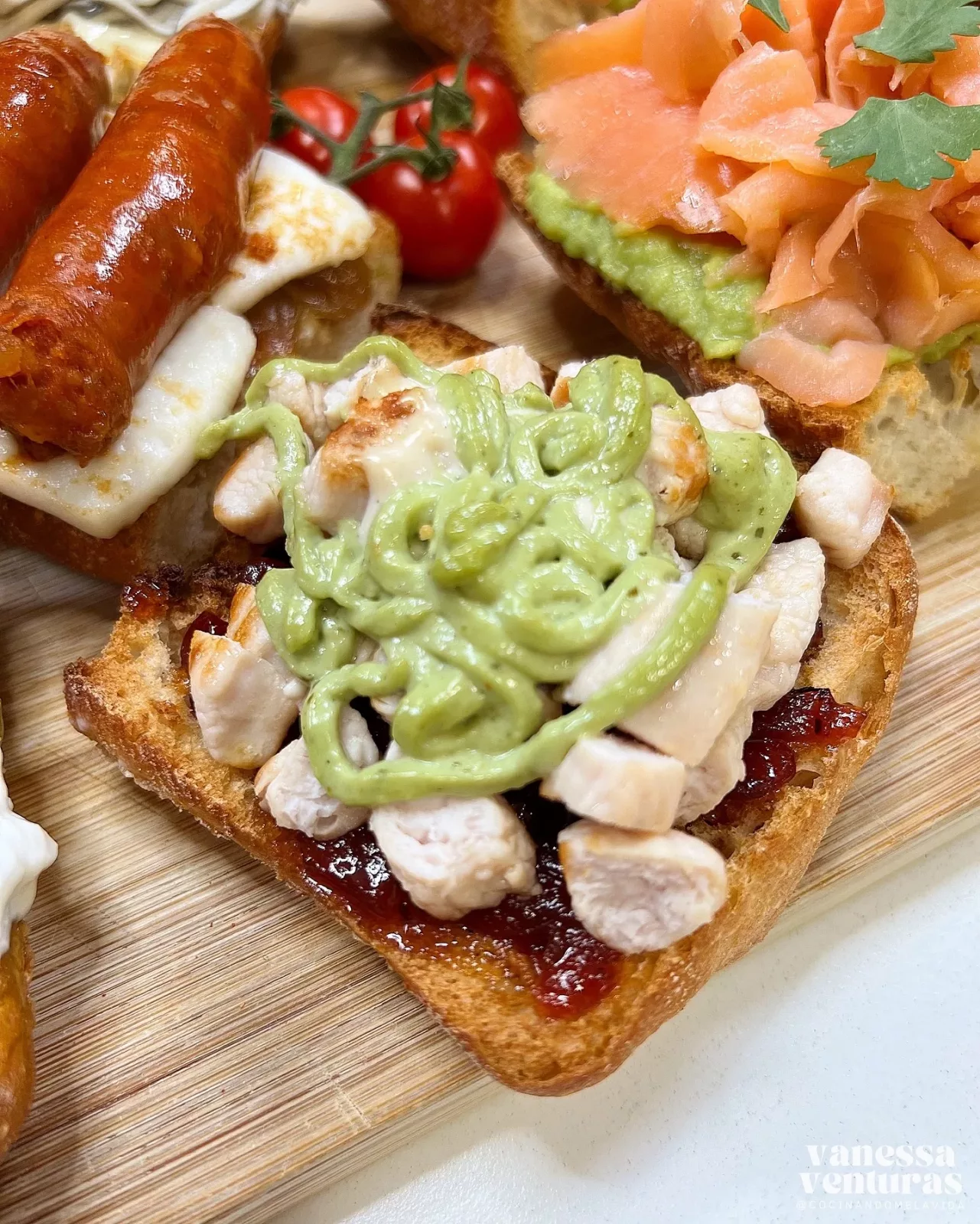 TOSTAS PARA CENAR CON AMIGOS