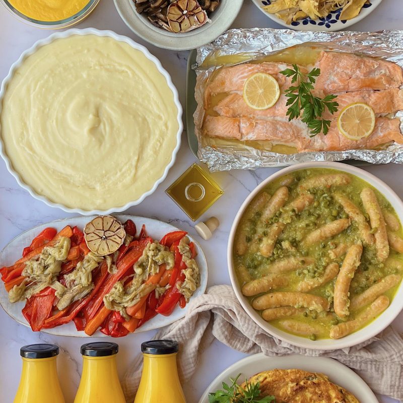 BATCHCOOKING + RECETAS 18 DE SEPTIEMBRE 2022