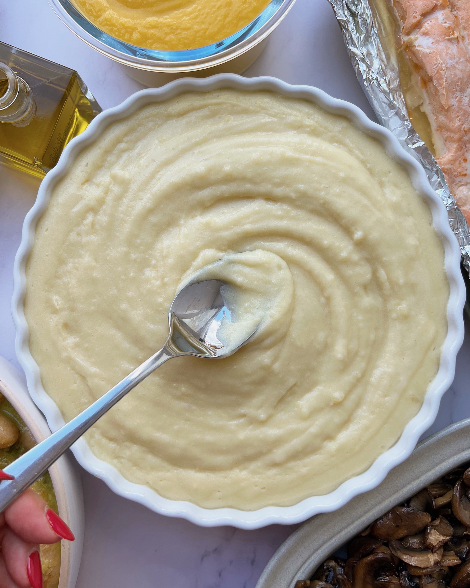 PURÉ DE PATATAS Y QUESO