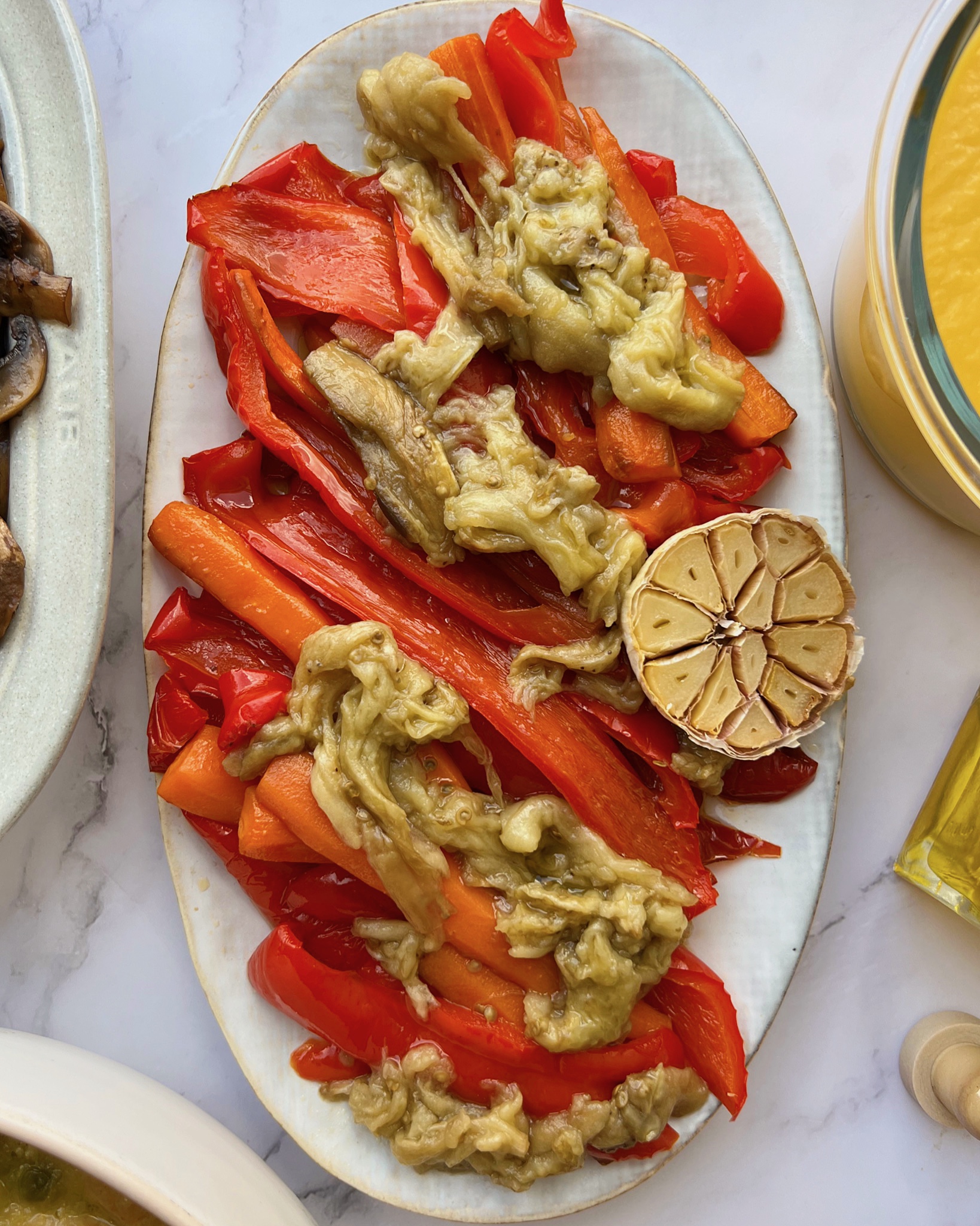 verduras asadas al horno