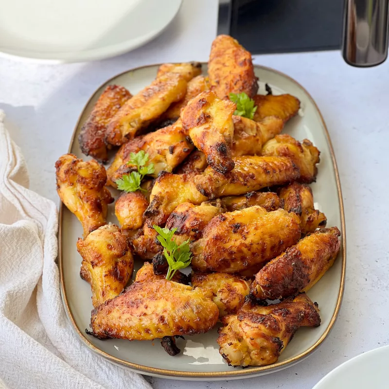 ALITAS DE POLLO EN FREIDORA DE AIRE