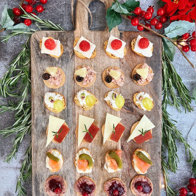 CANAPÉS FRÍOS FÁCILES