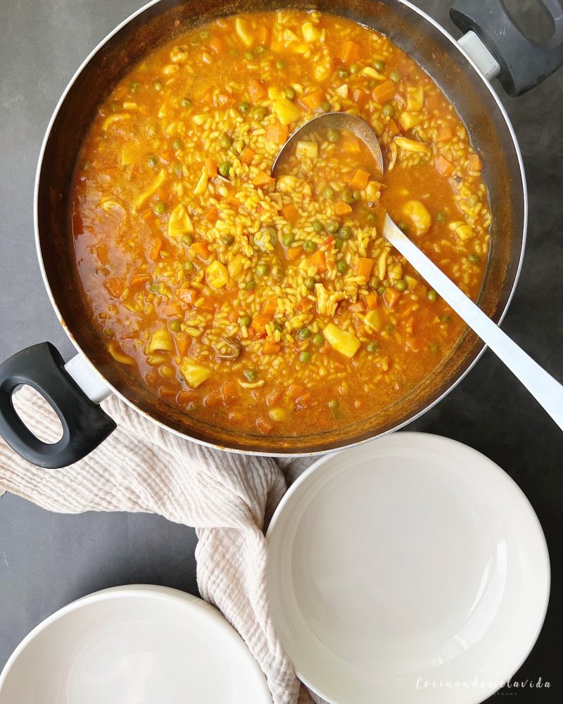 ARROZ MELOSO CON MARISCO