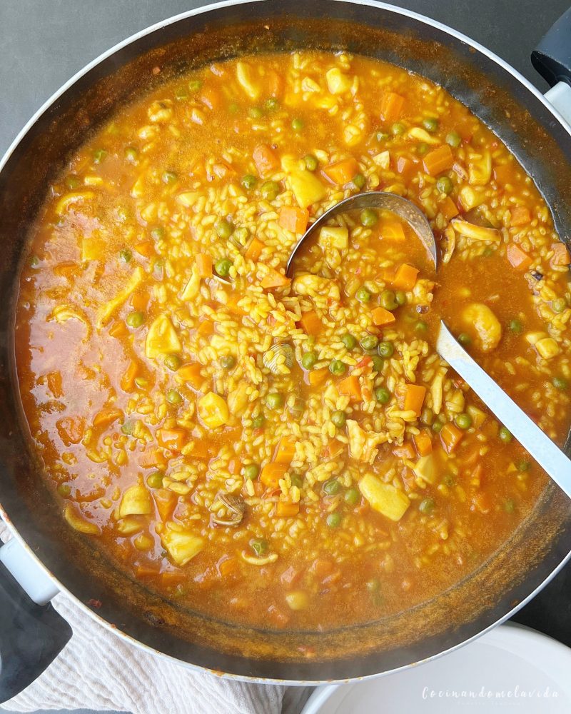 ARROZ MELOSO CON MARISCO